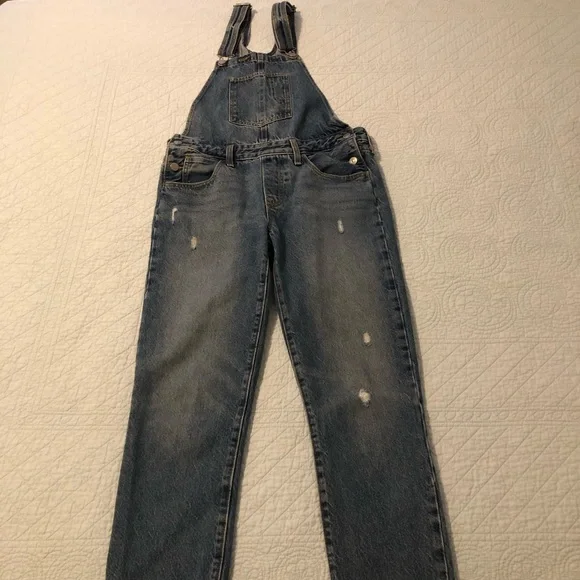 Levi's Blue Denim Overalls - Picture 3 of 14